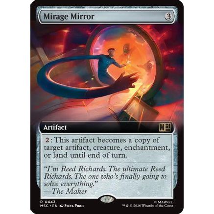Mirage Mirror (Extended Art) (MSC-443) - Commander: Marvel Super Heroes Foil