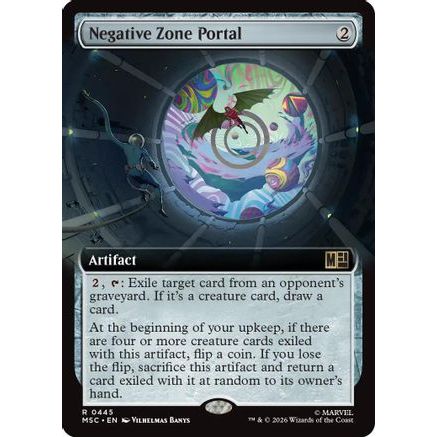 Negative Zone Portal (Extended Art) (MSC-445) - Commander: Marvel Super Heroes