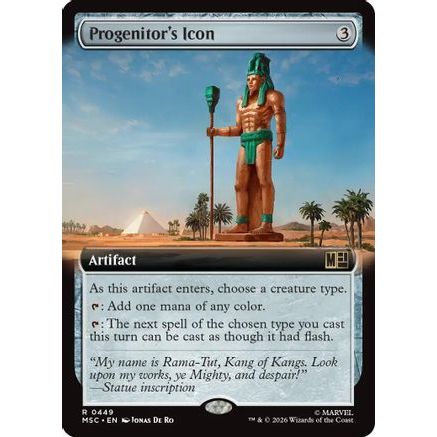 Progenitor's Icon (Extended Art) (MSC-449) - Commander: Marvel Super Heroes