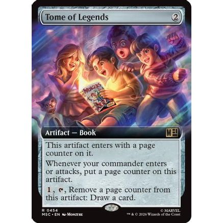 Tome of Legends (Extended Art) (MSC-454) - Commander: Marvel Super Heroes Foil