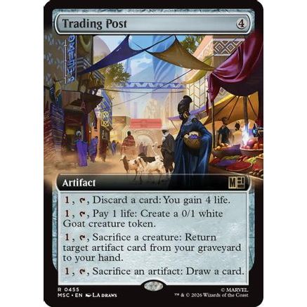 Trading Post (Extended Art) (MSC-455) - Commander: Marvel Super Heroes