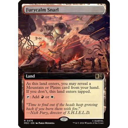 Furycalm Snarl (Extended Art) (MSC-476) - Commander: Marvel Super Heroes