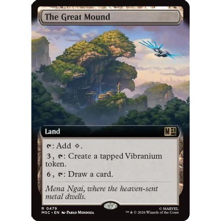 The Great Mound (Extended Art) (MSC-479) - Commander: Marvel Super Heroes Foil