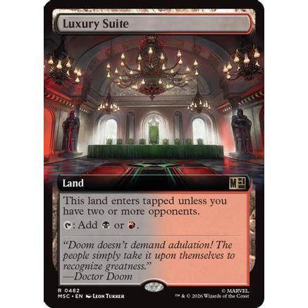 Luxury Suite (Extended Art) (MSC-482) - Commander: Marvel Super Heroes