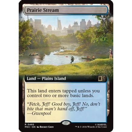 Prairie Stream (Extended Art) (MSC-485) - Commander: Marvel Super Heroes Foil
