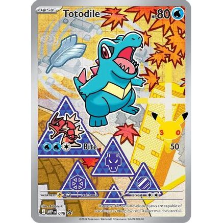 Totodile - 048 48 - ME Mega Evolution Promo Holofoil