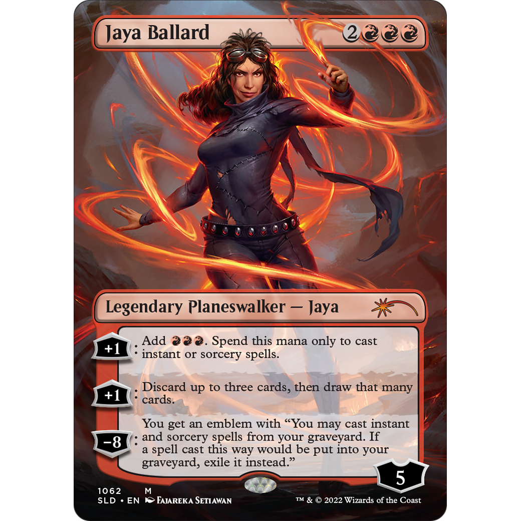 Jaya Ballard (SLD-1062) - Secret Lair Drop (Borderless) Foil