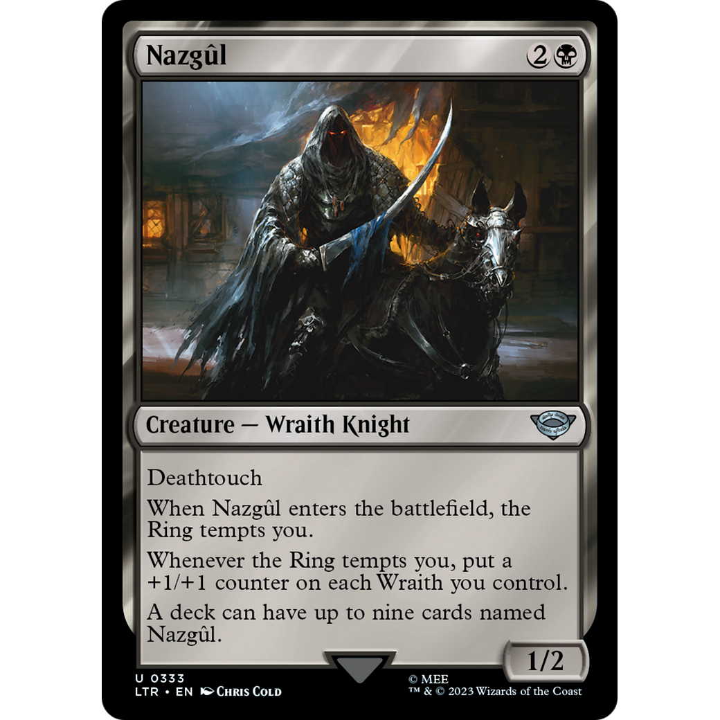Nazgûl (LTR-333) - The Lord of the Rings: Tales of Middle-earth Foil