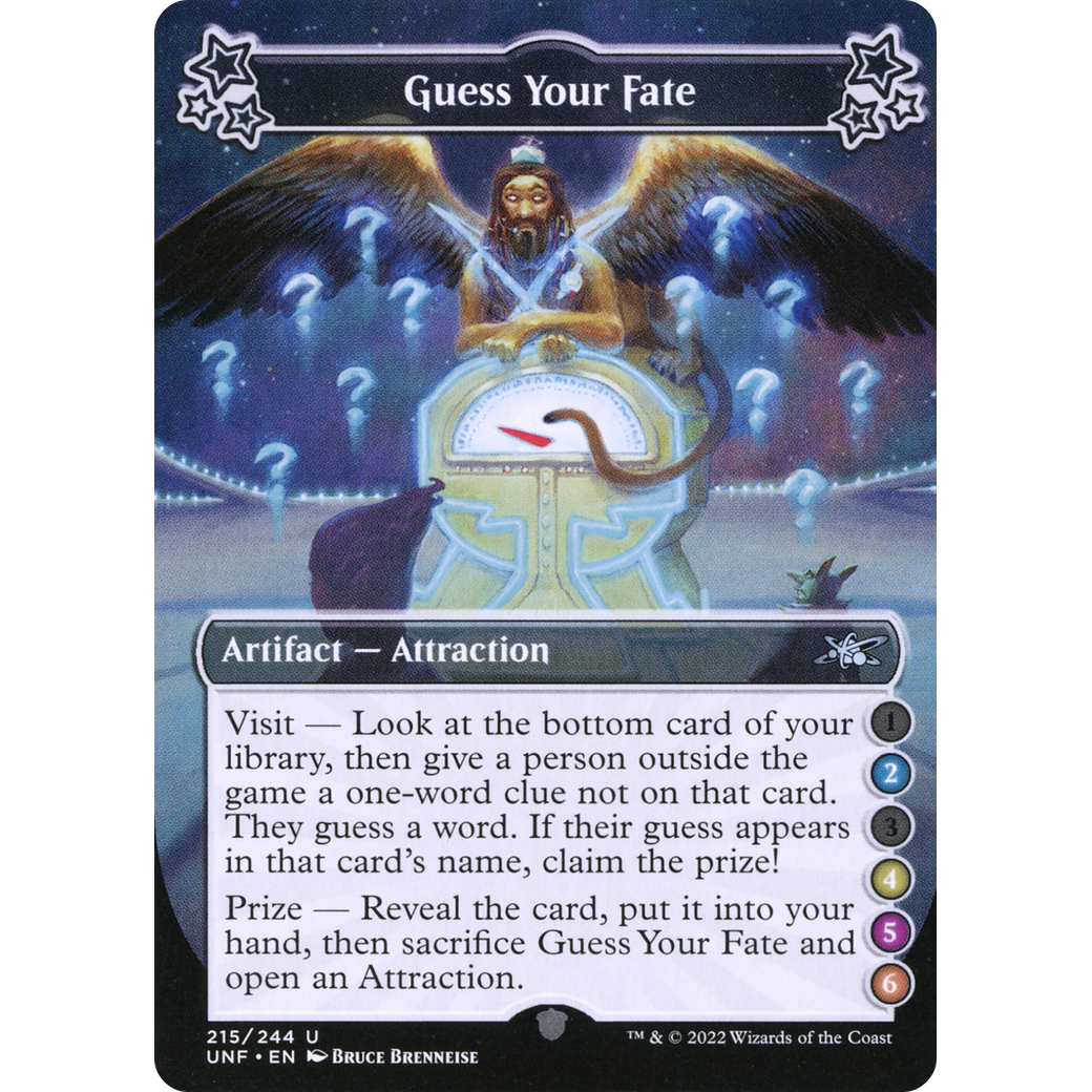 Guess Your Fate (2-4-5-6) (UNF-215) - Unfinity