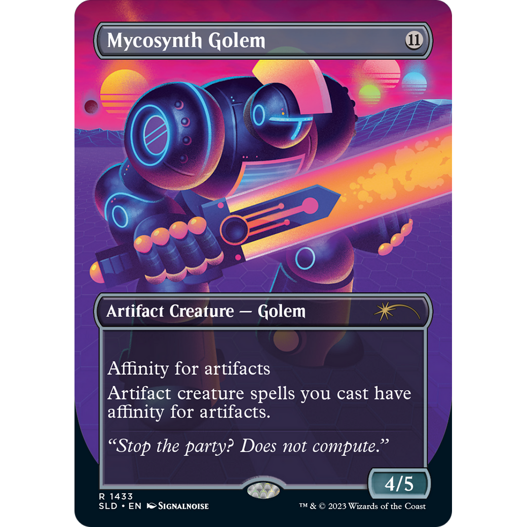 Mycosynth Golem (SLD-1433) - Secret Lair Drop (Borderless)