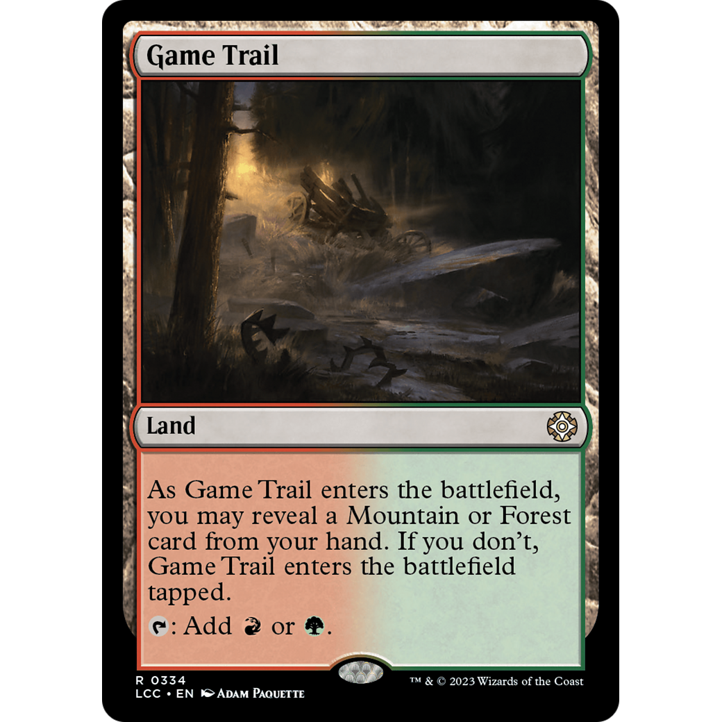 Game Trail (LCC-334) - The Lost Caverns of Ixalan Commander