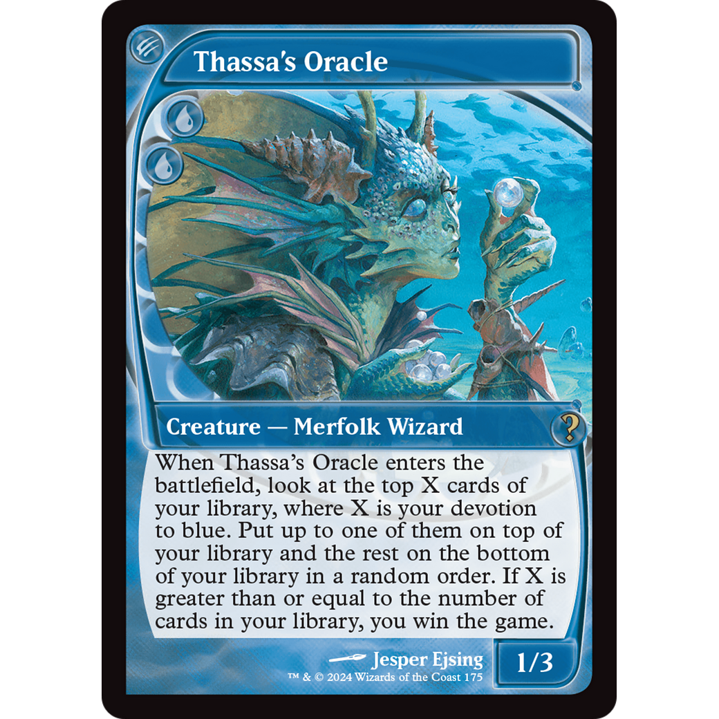 Thassa's Oracle (Future Sight) (MB2-175) - Mystery Booster 2 Foil