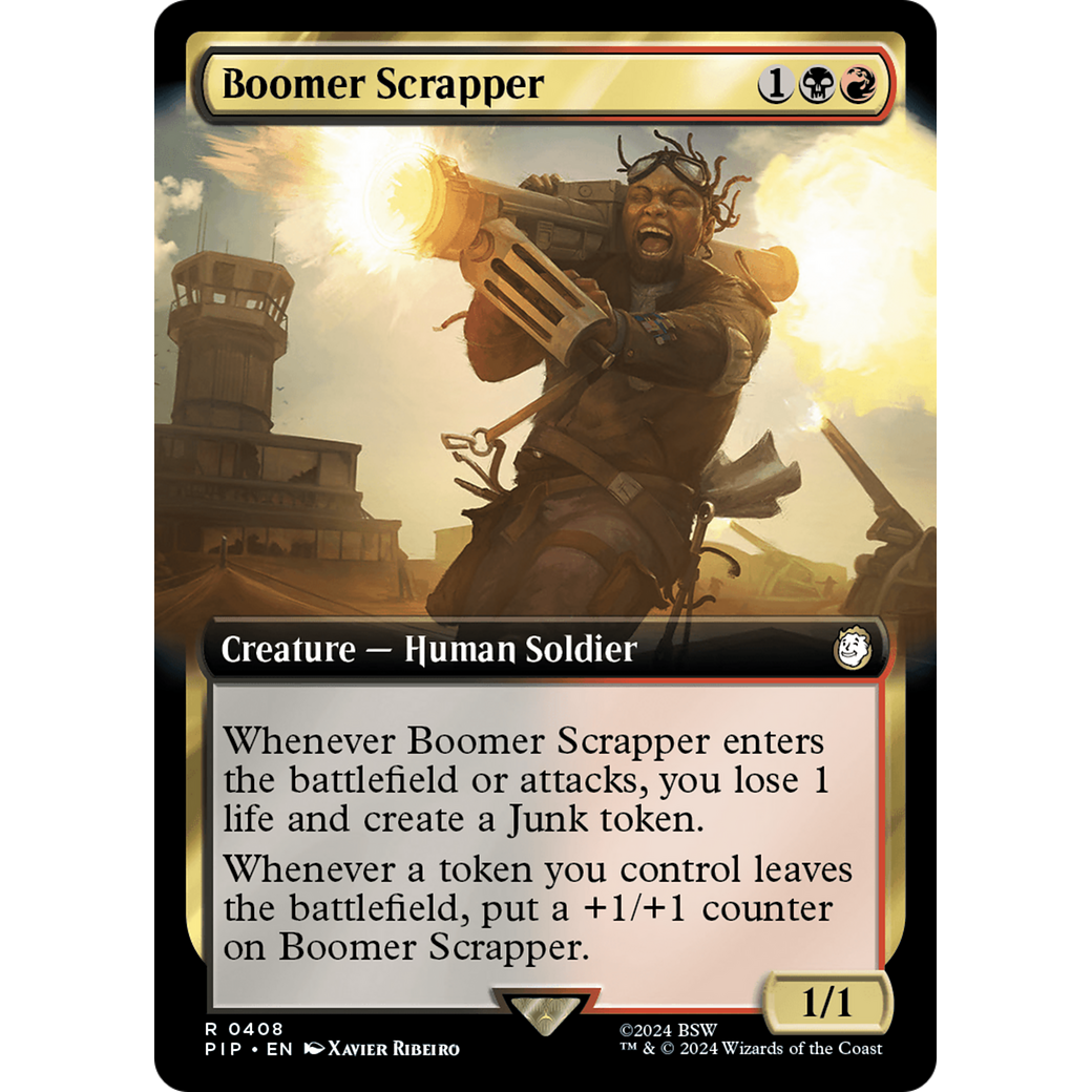Boomer Scrapper (PIP-408) - Fallout: (Extended Art) Foil