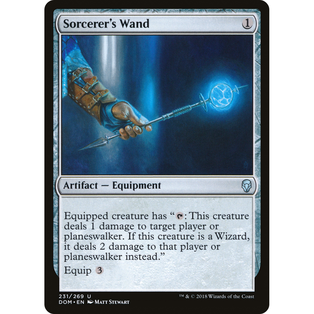 Sorcerer's Wand (DOM-231) - Dominaria