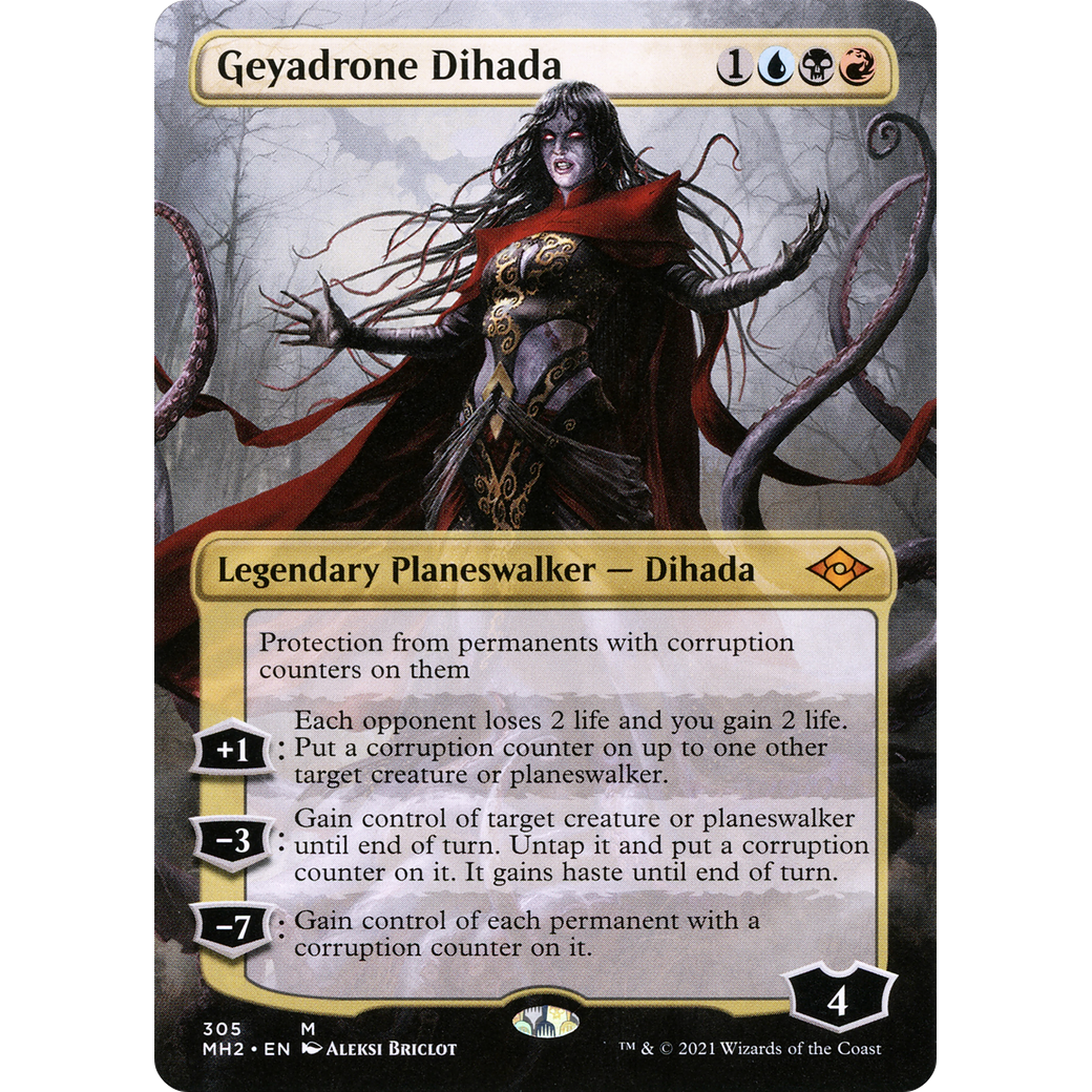 Geyadrone Dihada (Borderless) (MH2-305) - Modern Horizons 2 (Borderless)