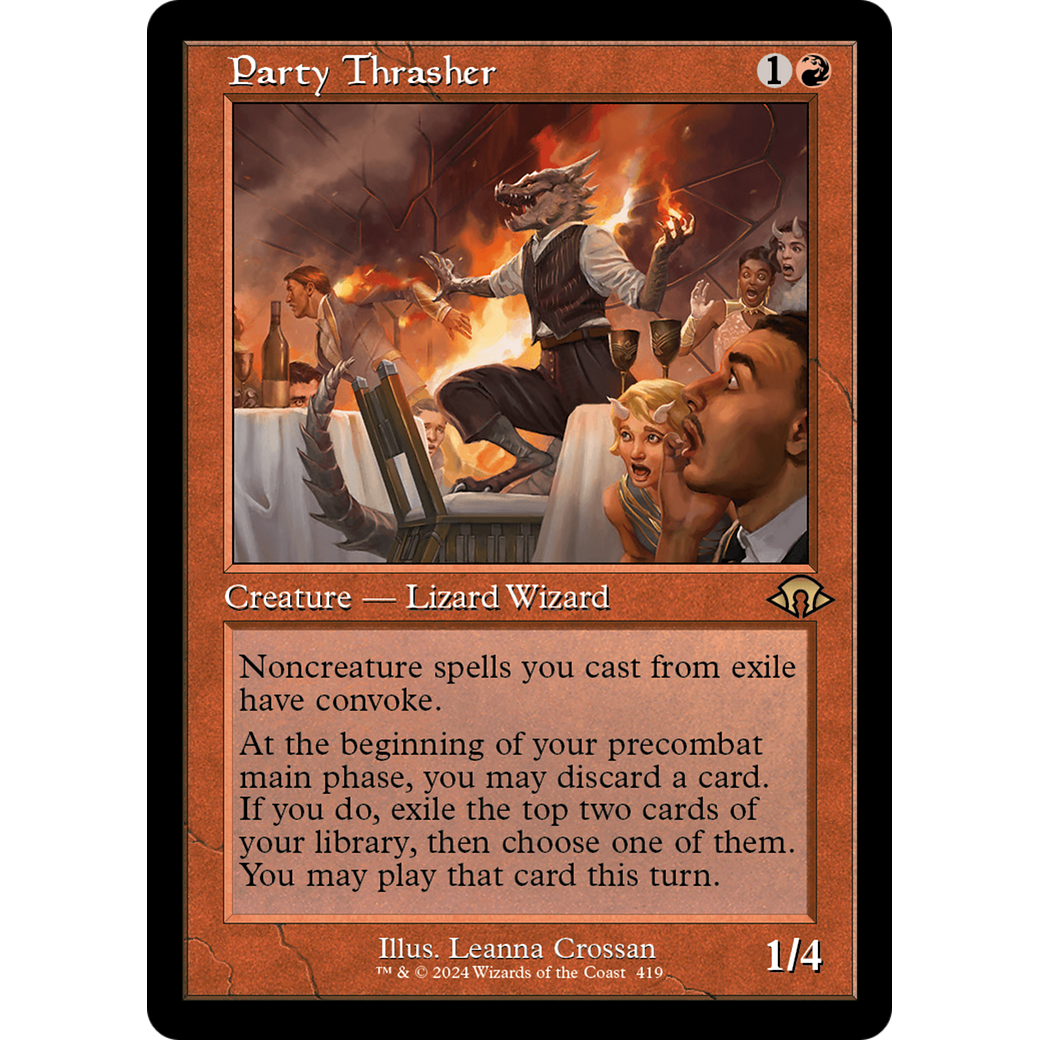 Party Thrasher (MH3-419) - Modern Horizons 3 Foil