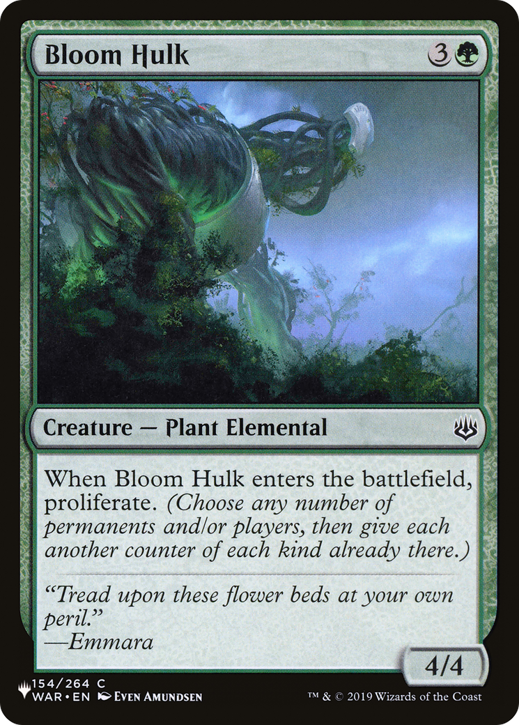 Bloom Hulk (LIST-154/264) - The List