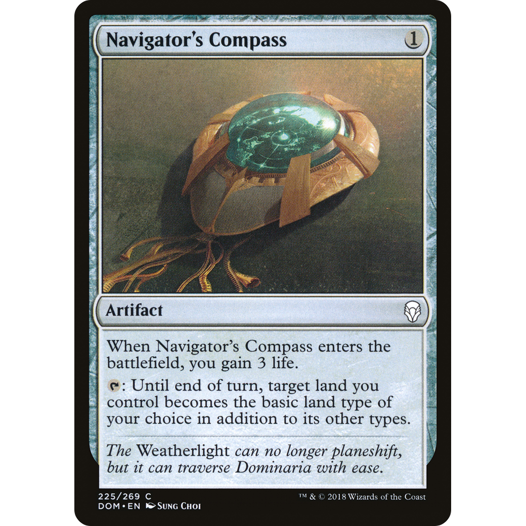 Navigator's Compass (DOM-225) - Dominaria