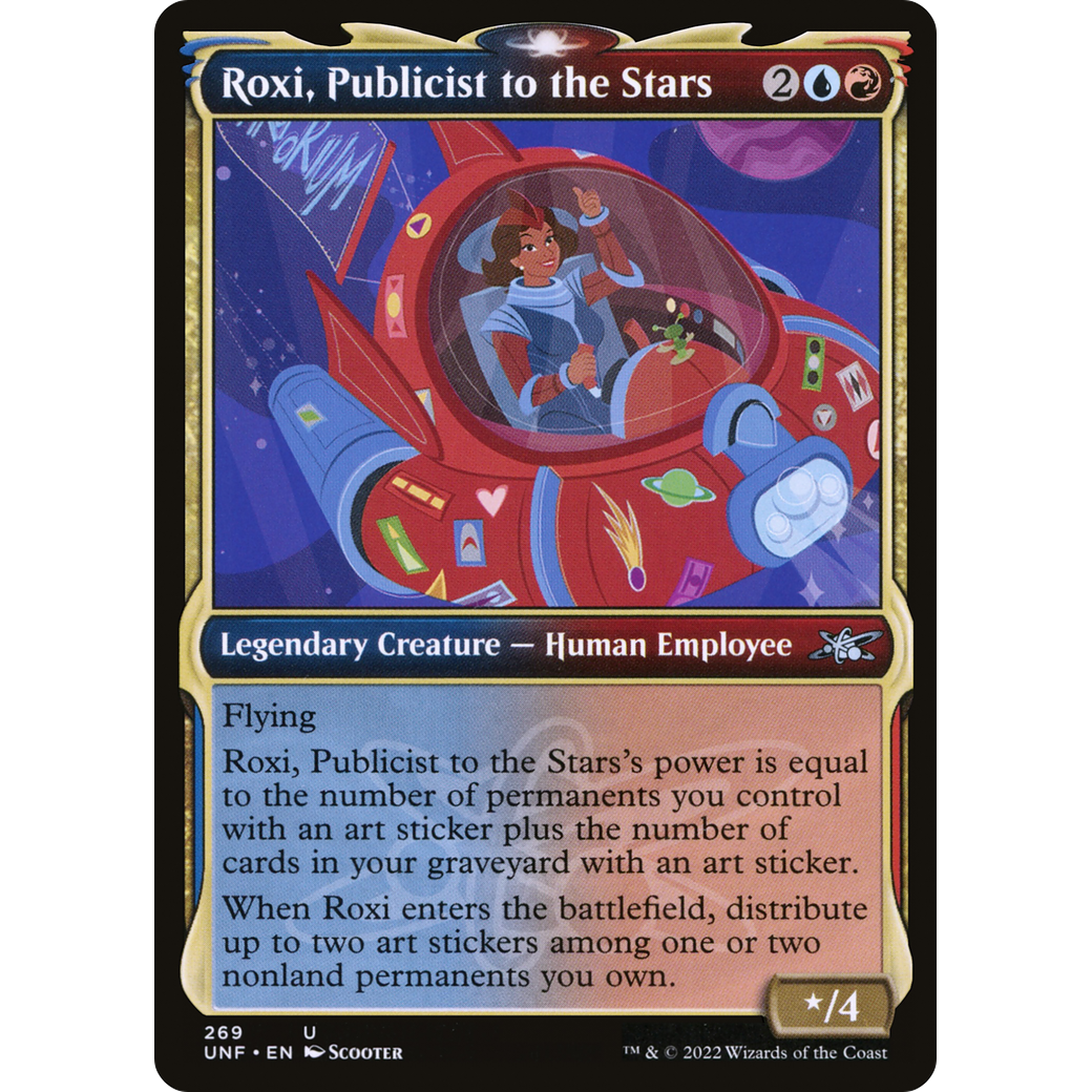 Roxi, Publicist to the Stars (Showcase) (UNF-269) - Unfinity: (Showcase)