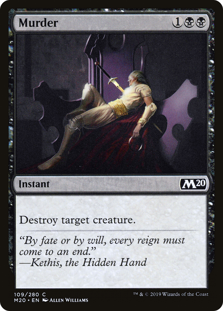 Murder (M20-109) - Core Set 2020
