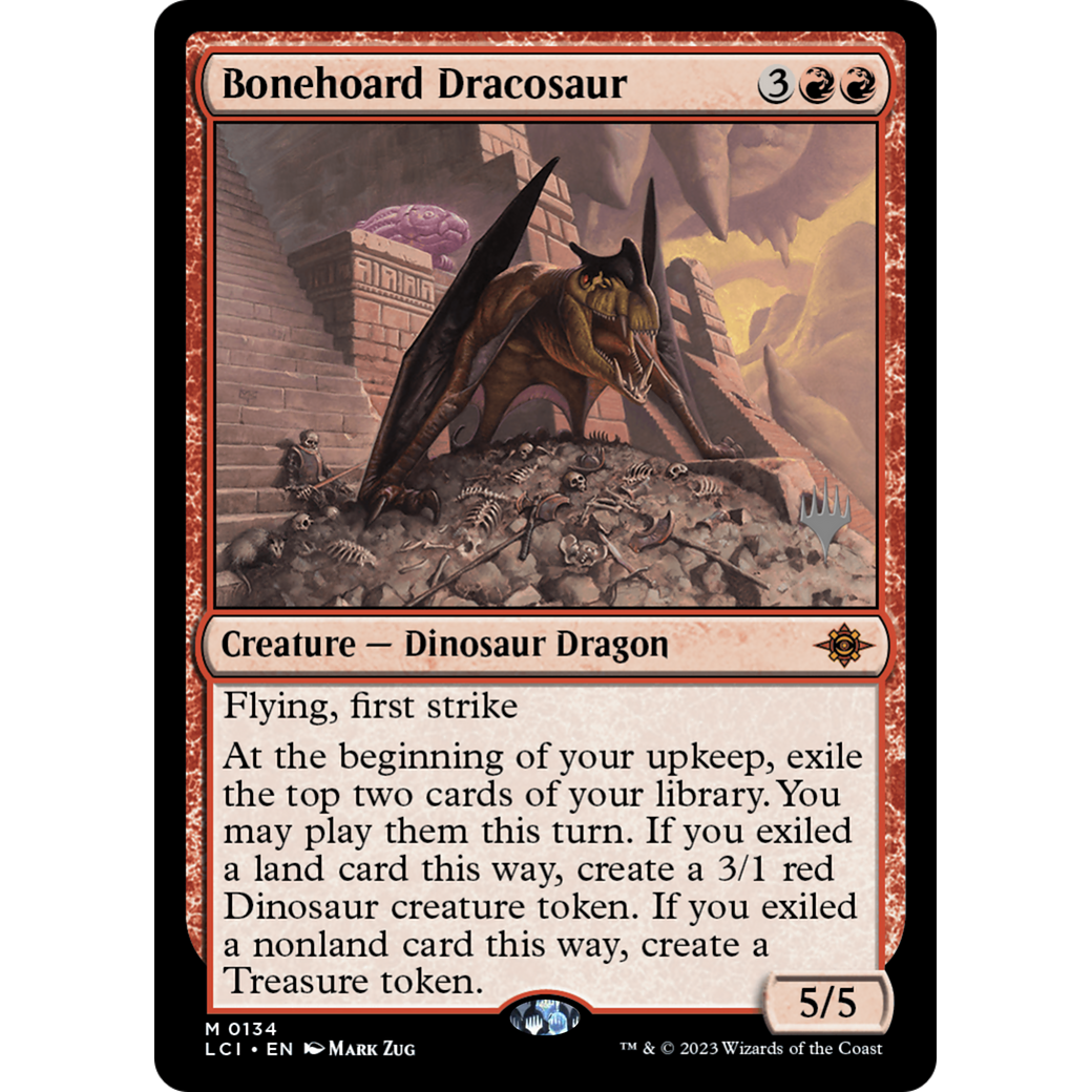 Bonehoard Dracosaur (PPLCI-134P) - The Lost Caverns of Ixalan Promos