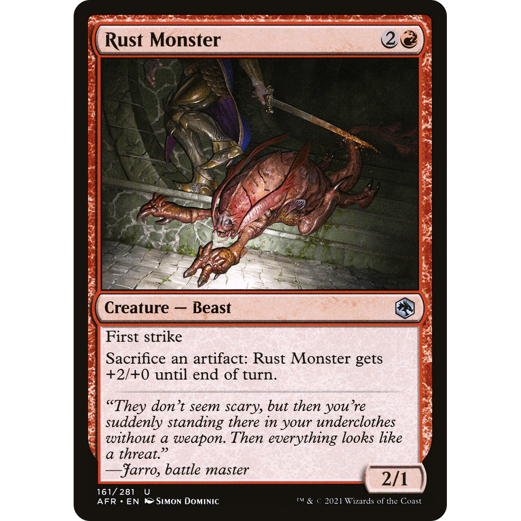 Rust Monster (AFR-161) - Adventures in the Forgotten Realms