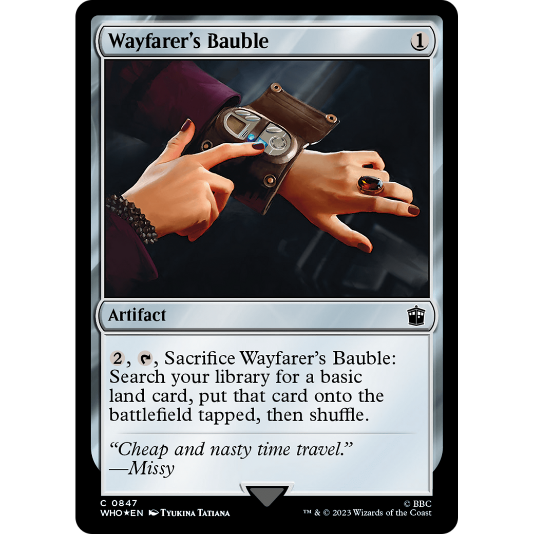 Wayfarer's Bauble (Surge Foil) (WHO-847) - Doctor Who Foil
