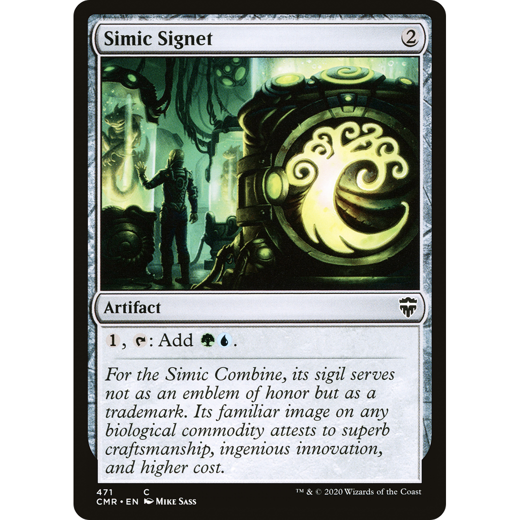 Simic Signet (CMR-471) - Commander Legends