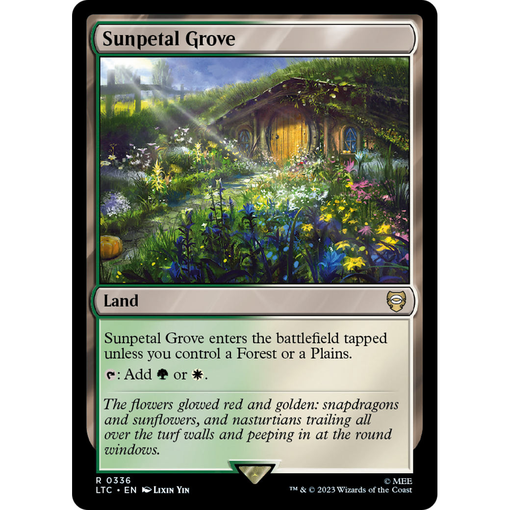 Sunpetal Grove (LTC-336) - Tales of Middle-earth Commander