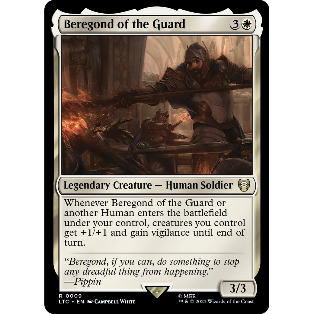 Beregond of the Guard (LTC-009) - Tales of Middle-earth Commander