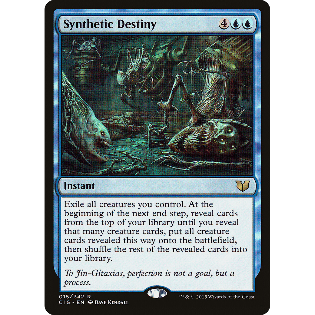 Synthetic Destiny (C15-015) - Commander 2015