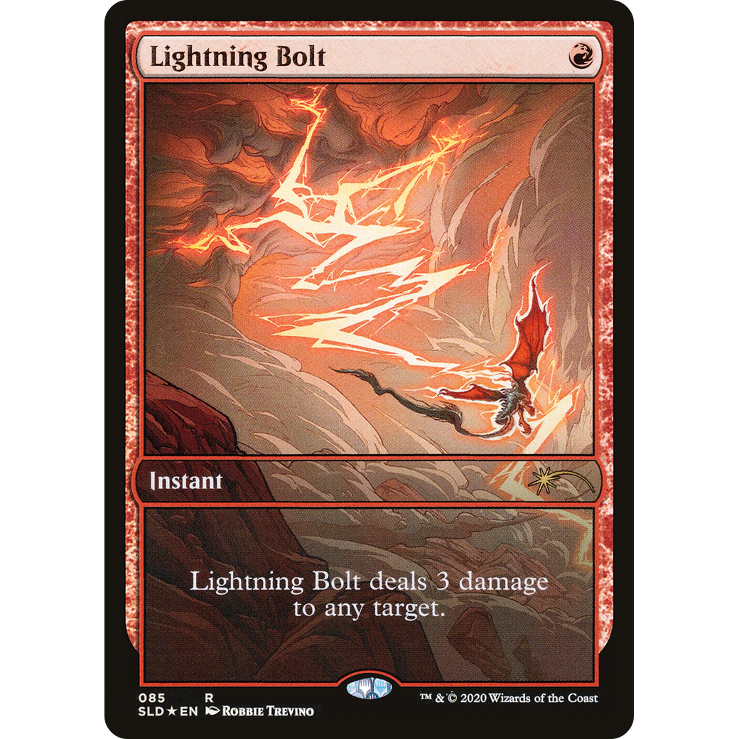 Lightning Bolt (085) (SLD-085) - Secret Lair Drop Foil