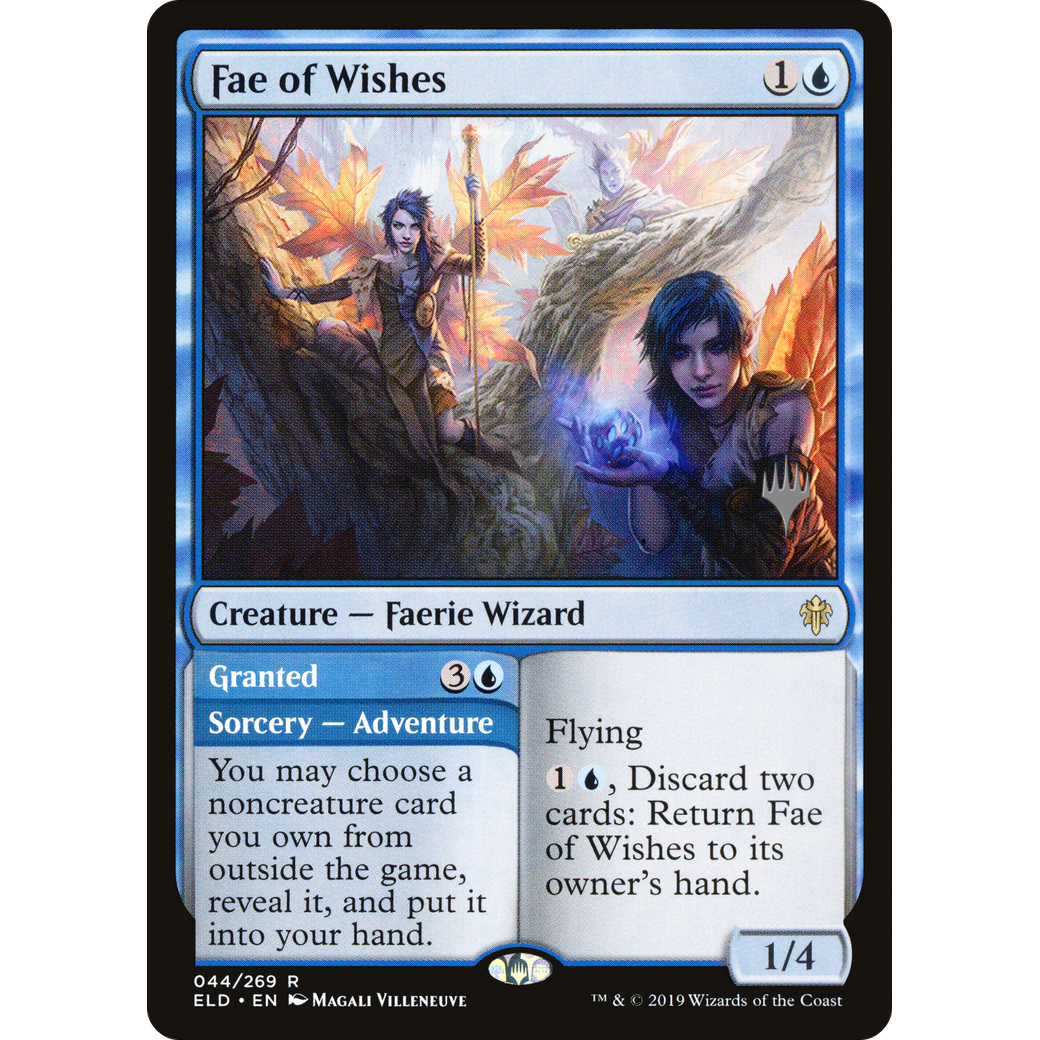 Fae of Wishes (PPELD-044) - Throne of Eldraine Promos Foil