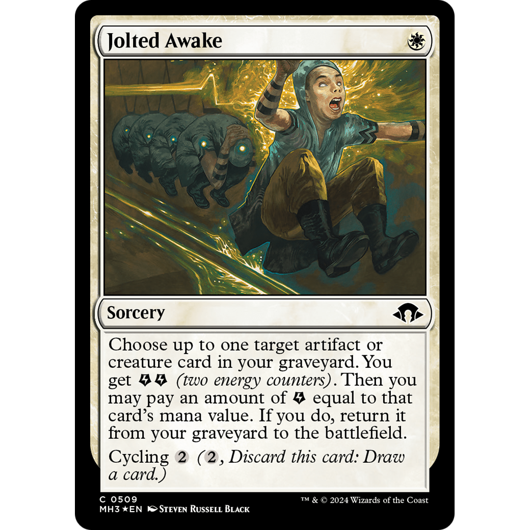 Jolted Awake (MH3-509) - Modern Horizons 3 Foil