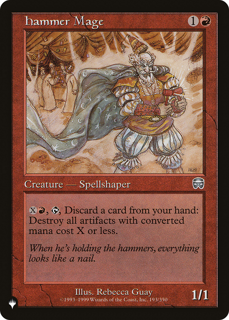 Hammer Mage (LIST-193/350) - The List
