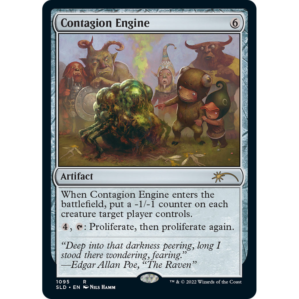 Contagion Engine (SLD-1095) - Secret Lair Drop Foil