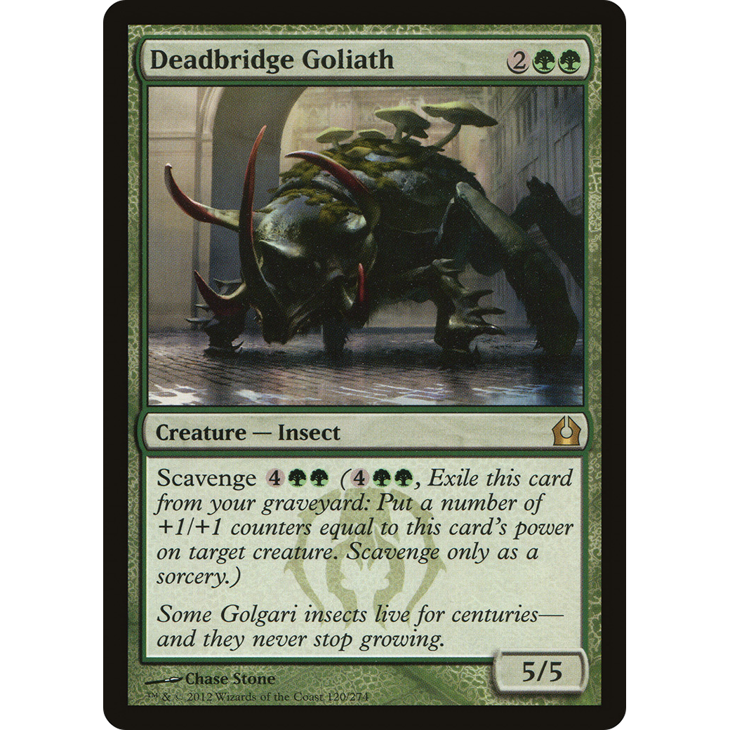 Deadbridge Goliath (RTR-120) - Return to Ravnica Foil