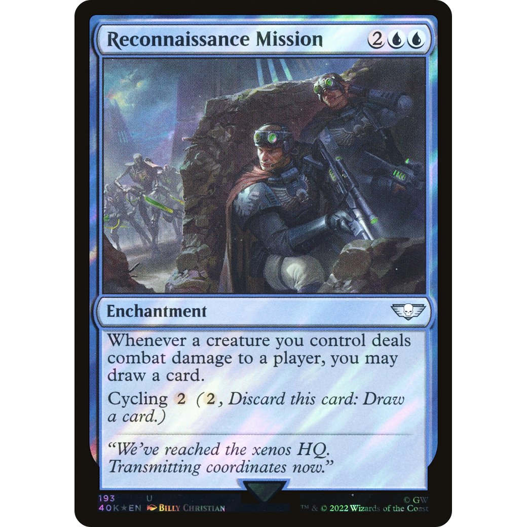 Reconnaissance Mission (40K-193) - Warhammer 40,000 Commander Foil