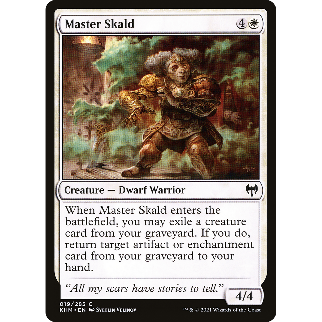 Master Skald (KHM-019) - Kaldheim
