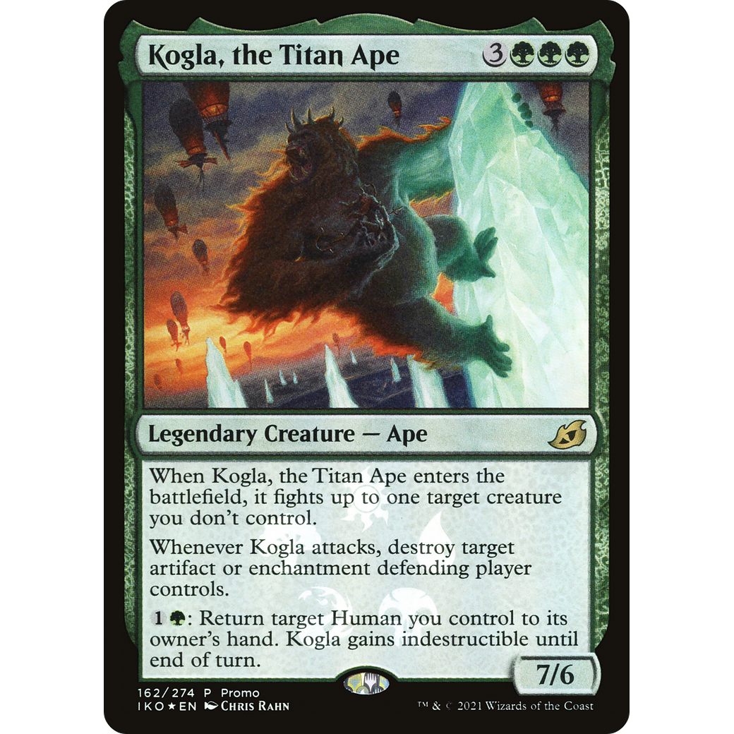 Kogla, the Titan Ape (MEDIA-162) - Ikoria: Lair of Behemoths Promos Foil