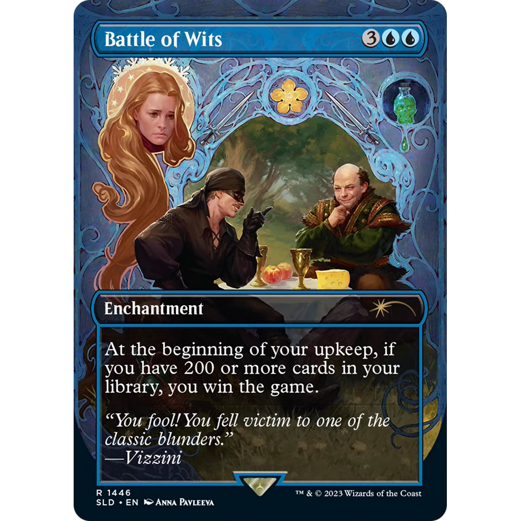 Battle of Wits (SLD-1446) - Secret Lair Drop (Borderless) Foil