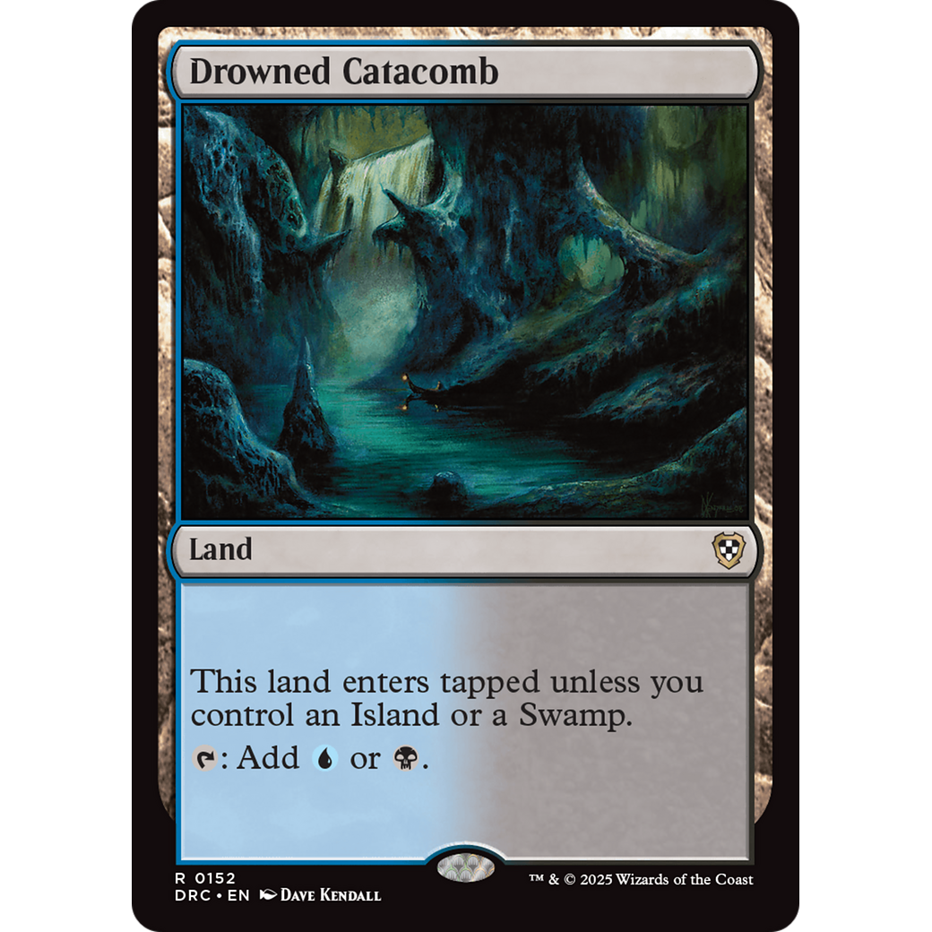 Drowned Catacomb (DRC-152) - Commander: Aetherdrift Foil