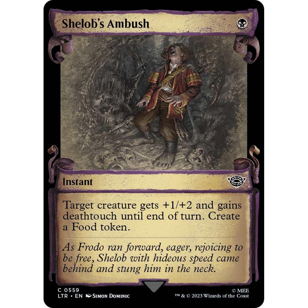 Shelob's Ambush (LTR-559) - The Lord of the Rings: Tales of Middle-earth: (Showcase)