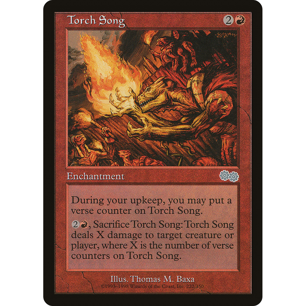 Torch Song (USG-222) - Urza's Saga