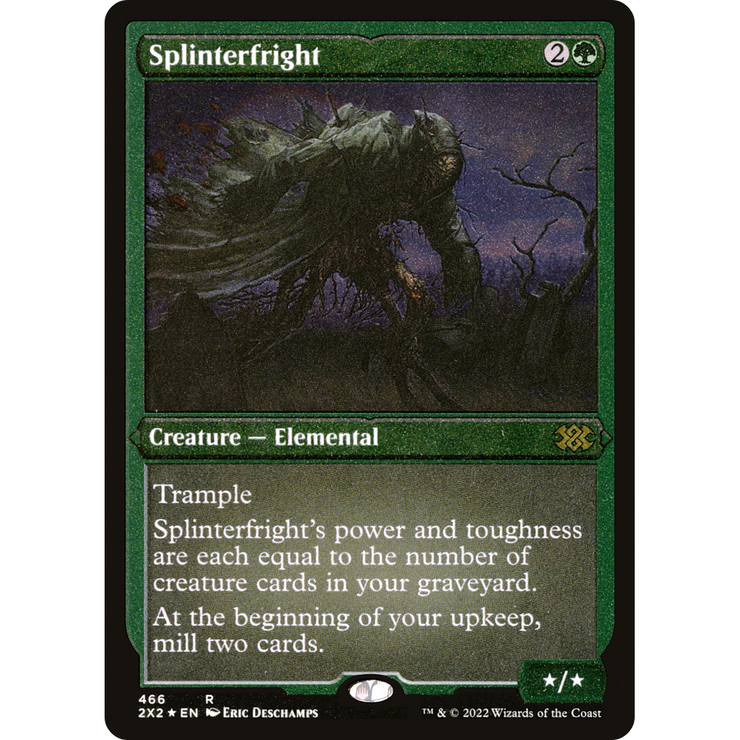 Splinterfright (Foil Etched) (2X2-466) - Double Masters 2022 Foil