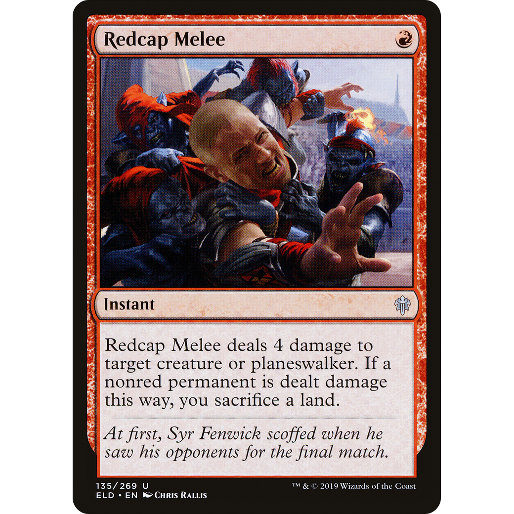 Redcap Melee (ELD-135) - Throne of Eldraine Foil