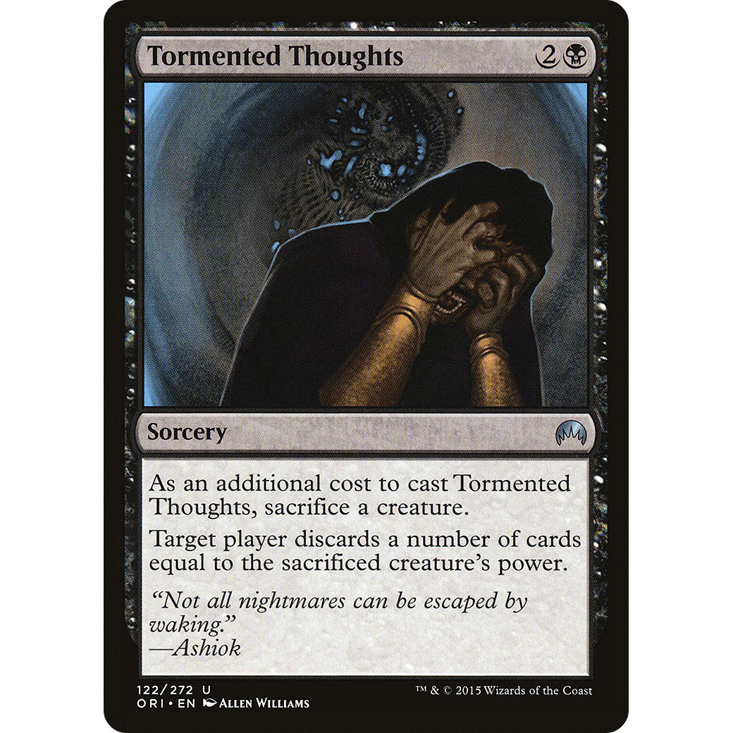 Tormented Thoughts (ORI-122) - Magic Origins