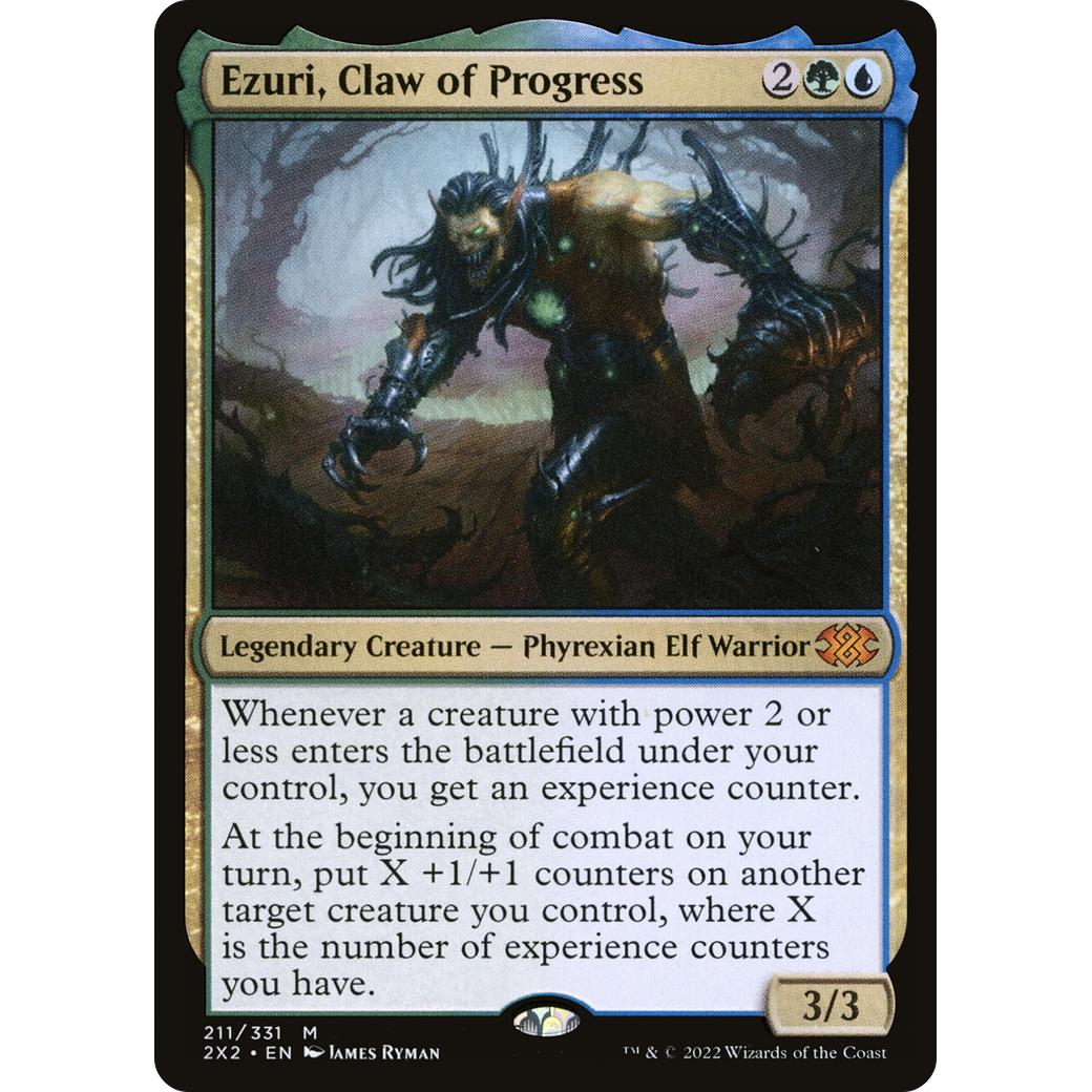 Ezuri, Claw of Progress (2X2-211) - Double Masters 2022
