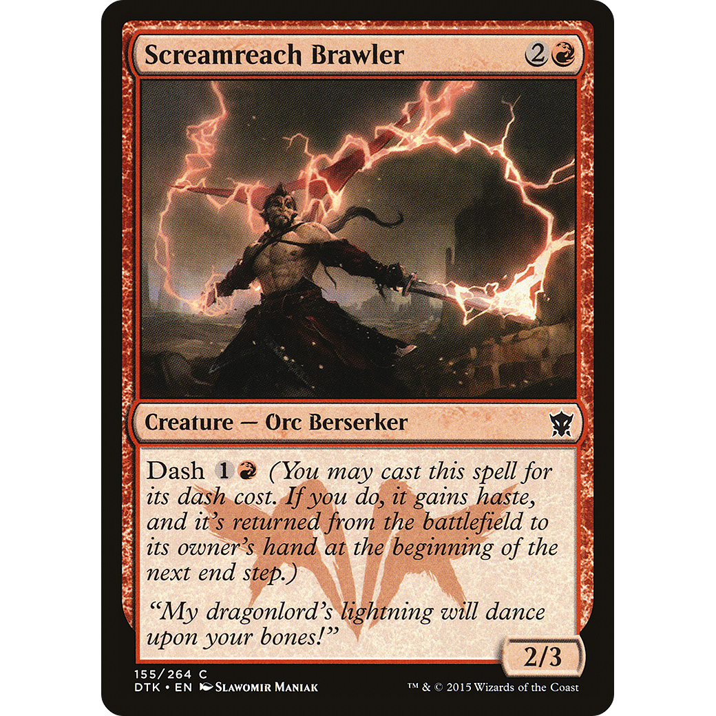 Screamreach Brawler (DTK-155) - Dragons of Tarkir
