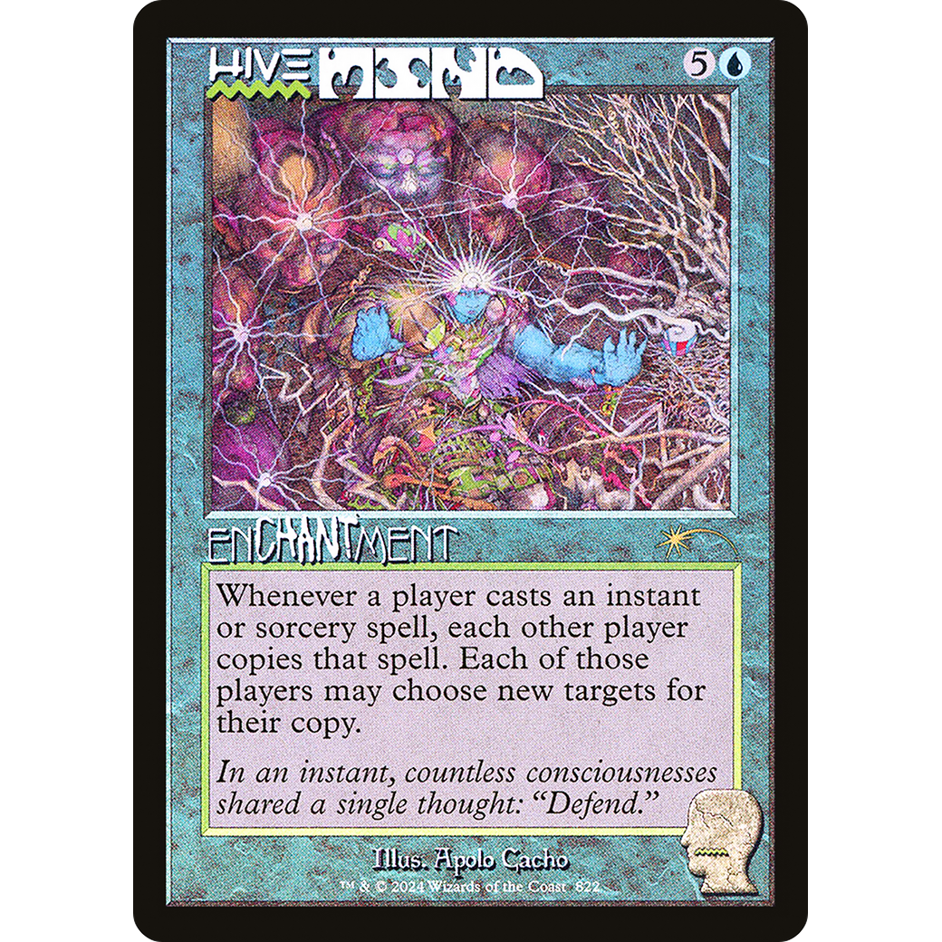 Hive Mind (Rainbow Foil) (SLD-822) - Secret Lair Drop Foil
